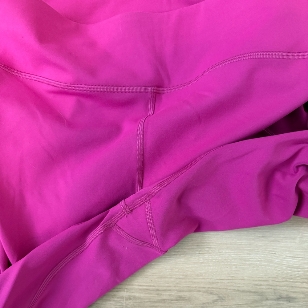 Lululemon wunder train 25” with pockets leggings size 14 - Picture 4 of 4